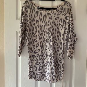 Express Animal print top